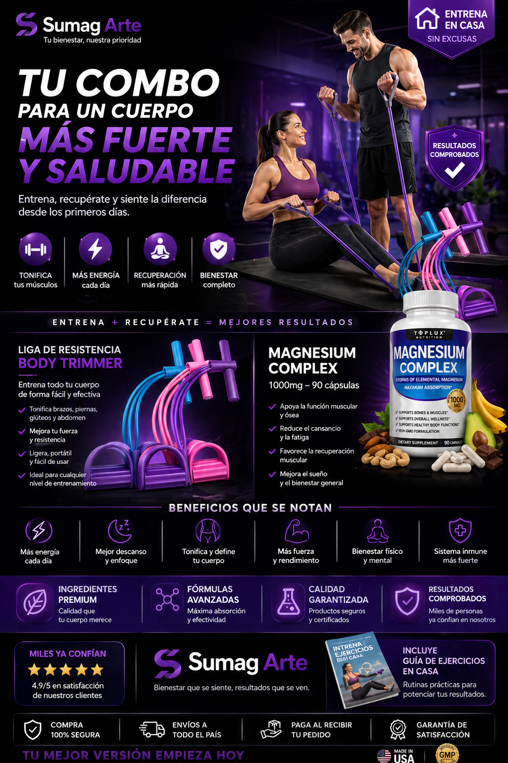 🔥 TRANSFORMA TU CUERPO EN CASA Y RECUPERA TU ENERGÍA HOY COMPO SUPER PRO ‼️🔥