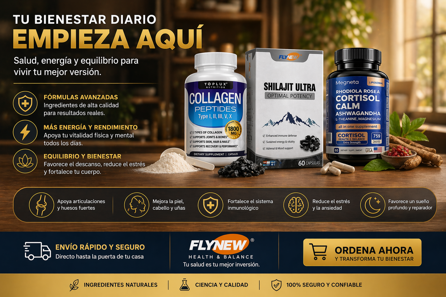 🚨 TU CUERPO ESTÁ COLAPSANDO Y NO TE DAS CUENTA - 💥 PROMO ESPECIAL 💥 Llévate el combo por solo S/100 🔥  🚨