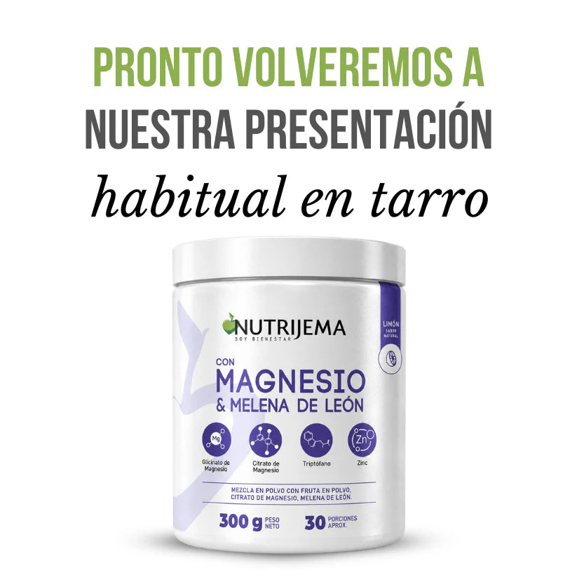 Citrato y Glicinato de Magnesio con Melena de León y Triptófano 👨‍⚕️🫀