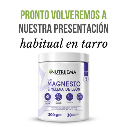 Citrato y Glicinato de Magnesio con Melena de León y Triptófano 👨‍⚕️🫀