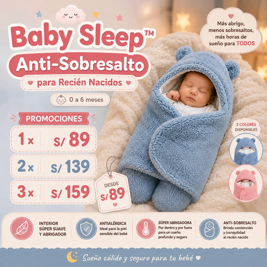 SAQUITO DE DORMIR PARA BEBÉ🧑‍🍼🍼