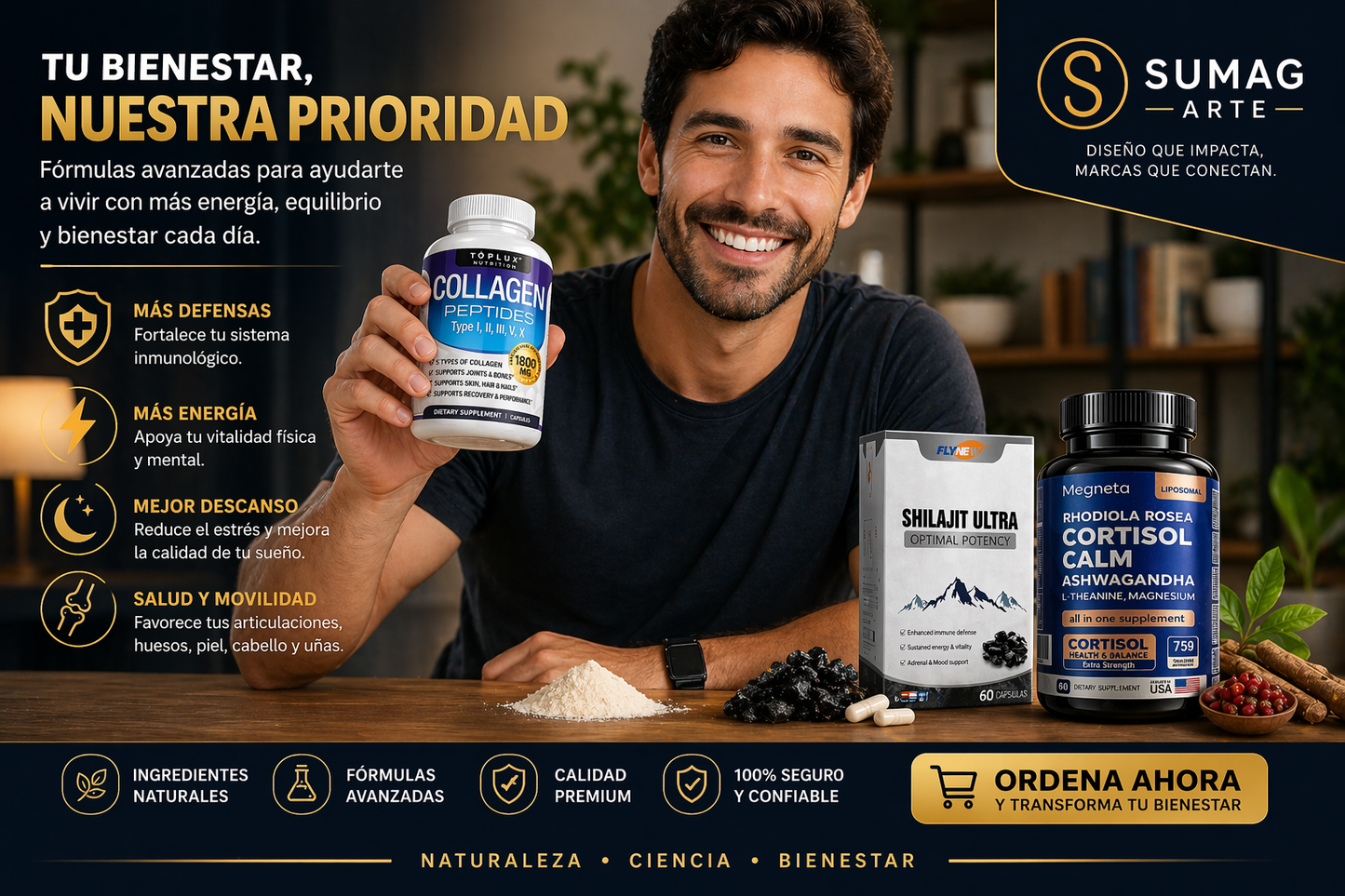 🚨 TU CUERPO ESTÁ COLAPSANDO Y NO TE DAS CUENTA - 💥 PROMO ESPECIAL 💥 Llévate el combo por solo S/100 🔥  🚨