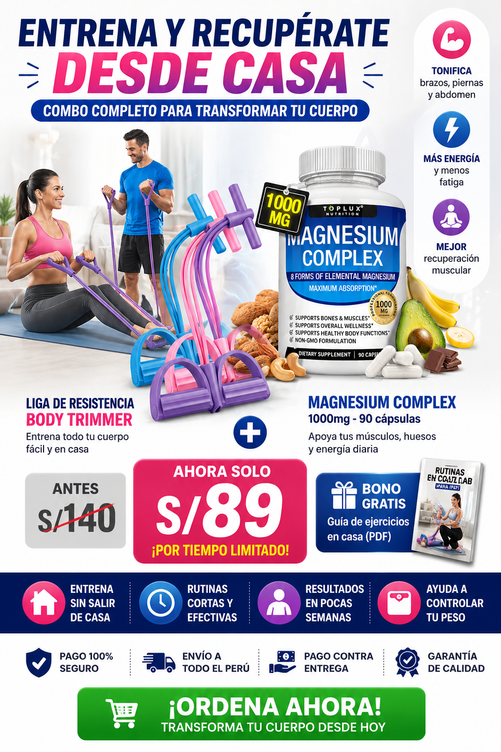 🔥 TRANSFORMA TU CUERPO EN CASA Y RECUPERA TU ENERGÍA HOY COMPO SUPER PRO ‼️🔥