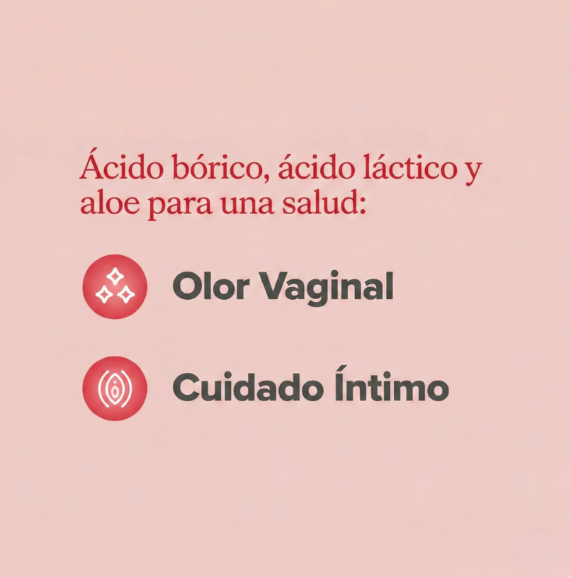 Supositorio Vaginal de acido Borico