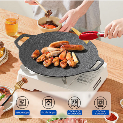 🔥 ¡Cocina Carnes Perfectas sin que se Peguen! La Plancha Antiadherente que Está Arrasando en Ventas 🥩🍖