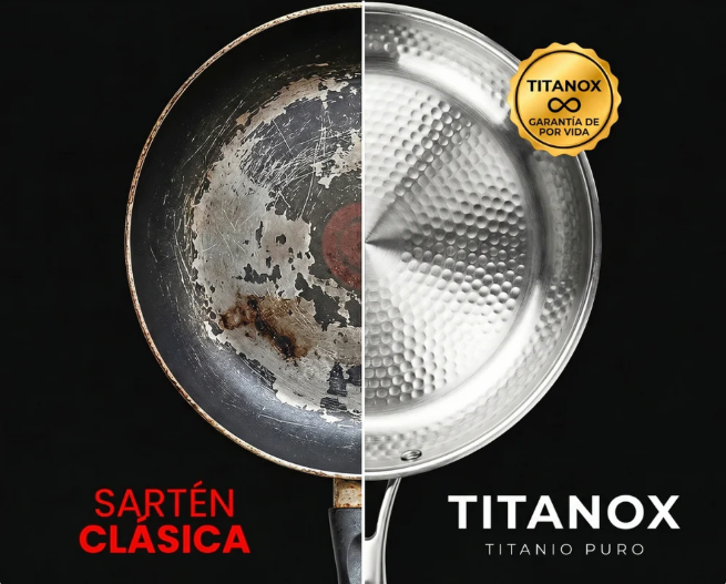 🚨 SARTÉN DE TITANIO MARCA ÚNICA | LA CALIDAD PREMIUM QUE ESTÁ CONQUISTANDO MILES DE COCINAS 🍳