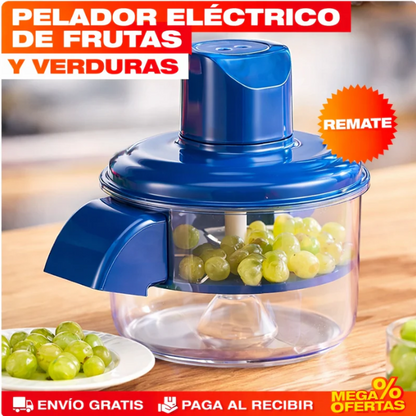 Olvídate de Pelar a Mano! El Pelador Eléctrico que Ahorra Tiempo, Esfuerzo y Deja Todo Listo en Segundos