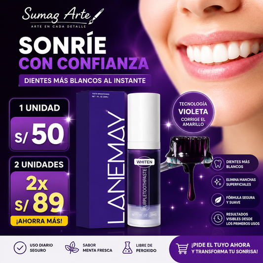 💜 EL SECRETO PARA UNA SONRISA PERFECTA LO ENCUENTRAS HOY EN Sumag Arte 🦷🦷