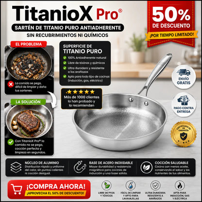 🚨 SARTÉN DE TITANIO MARCA ÚNICA | LA CALIDAD PREMIUM QUE ESTÁ CONQUISTANDO MILES DE COCINAS 🍳