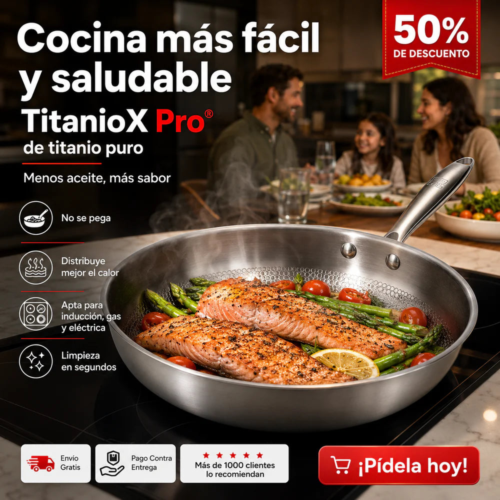 🚨 SARTÉN DE TITANIO MARCA ÚNICA | LA CALIDAD PREMIUM QUE ESTÁ CONQUISTANDO MILES DE COCINAS 🍳