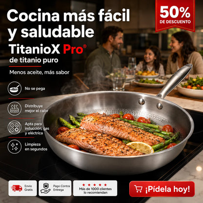🚨 SARTÉN DE TITANIO MARCA ÚNICA | LA CALIDAD PREMIUM QUE ESTÁ CONQUISTANDO MILES DE COCINAS 🍳