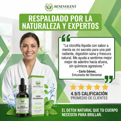 Clorofila Líquida: El Impulso Verde que Tu Cuerpo Necesita 🌿