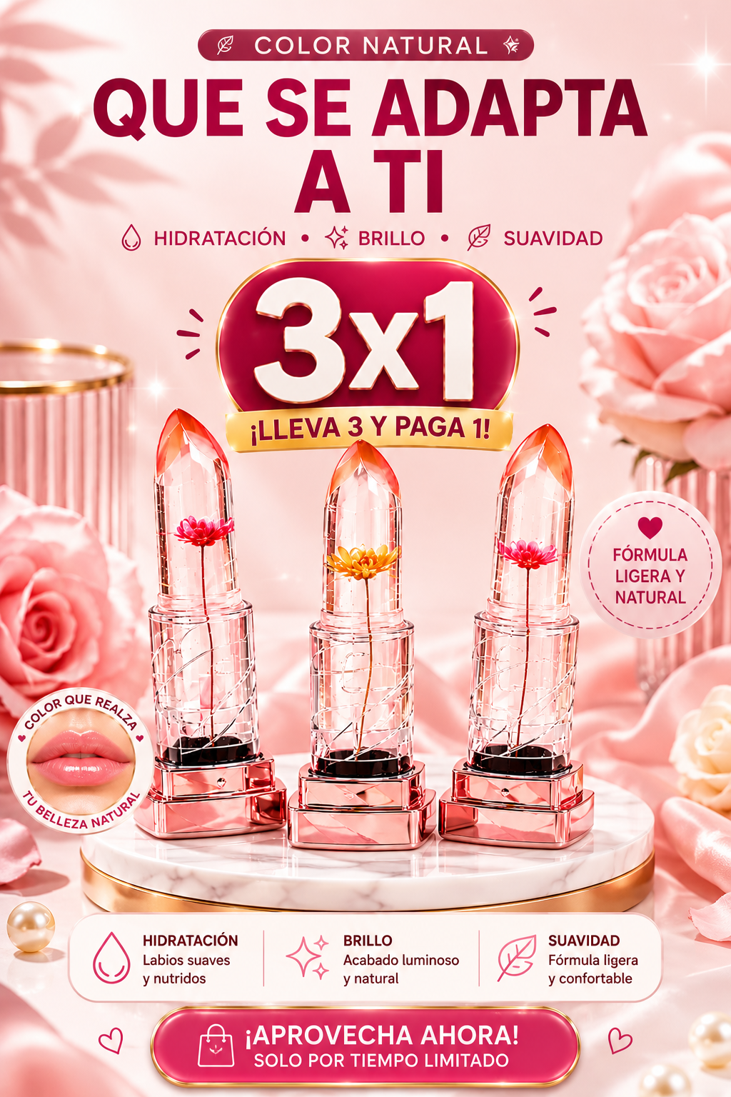 💄 Labios Radiantes, Belleza Natural ✨