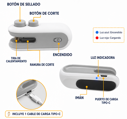 🔥 ¡No vuelvas a botar comida por bolsas abiertas + 2 regalos sorpresa!