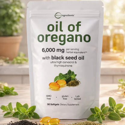 🔥 ACEITE DE ORÉGANO 6000 MG + SEMILLA NEGRA | DEFENSAS FUERTES Y BIENESTAR NATURAL 2X95 SOLES SOLO POR ESTE MES 🌿