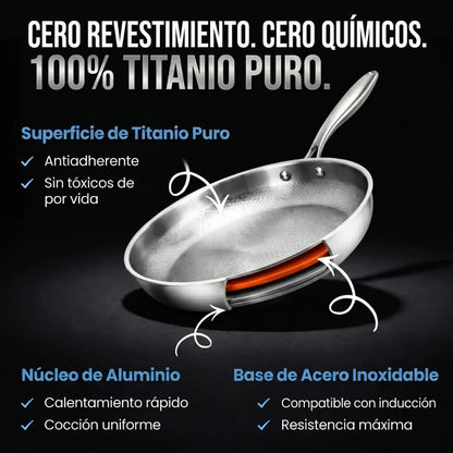 🚨 SARTÉN DE TITANIO MARCA ÚNICA | LA CALIDAD PREMIUM QUE ESTÁ CONQUISTANDO MILES DE COCINAS 🍳