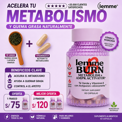ACELERA TU METABOLISMO Y CONTROLA TU APETITO — ¡EMPIEZA HOY!