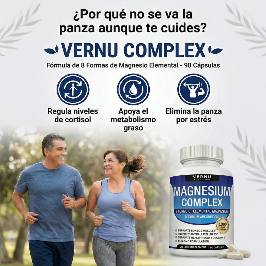 🔥 MAGNESIUM COMPLEX 90 CÁPSULAS + REGALO SORPRESA 🎁 🔥